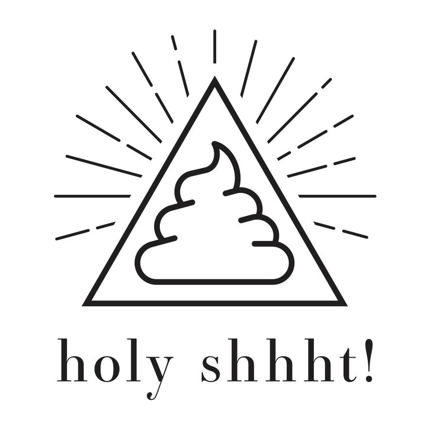 holy shhht! Logo