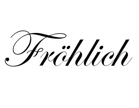 FRÖHLICH Logo