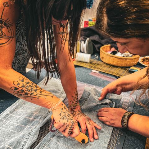 Impressions – Jeans Upcycling with the RE:Love LAB from the MUT Association