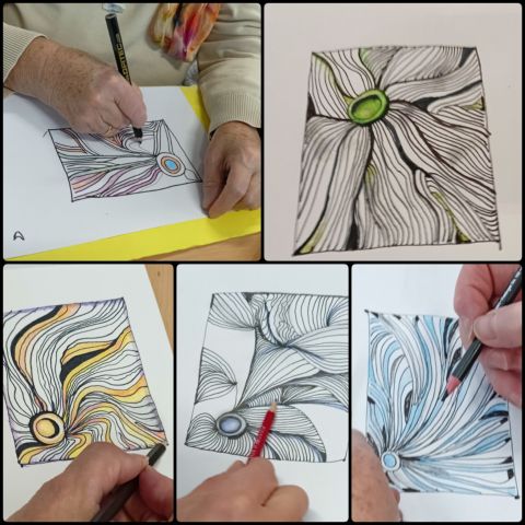 Impressions – Un moment rien que pour soi avec les ZENdoodles et les ZENtangles !