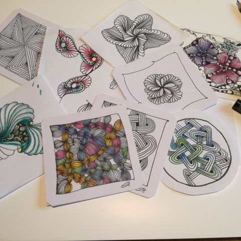Impressions – Un moment rien que pour soi avec les ZENdoodles et les ZENtangles !